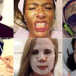 Famosos postam  fotos de máscara facial nas redes sociais!